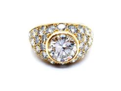 Bague Solitaire Or Jaune Diamant -Castafiore Boutique bague solitaire or jaune diamant 521400