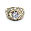 Bague Solitaire Or Jaune Diamant -Castafiore Boutique bague solitaire or jaune diamant 905754