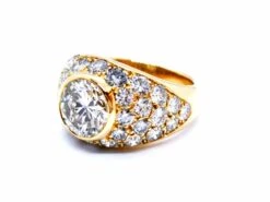 Bague Solitaire Or Jaune Diamant -Castafiore Boutique bague solitaire or jaune diamant 928777