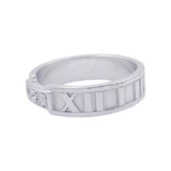 Miller Bague TIFFANY & CO. "Atlas", Or Blanc, Diamants -Castafiore Boutique bague tiffany co atlas or blanc diamants 146080