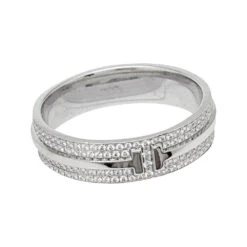 Miller Bague TIFFANY & CO. "T De Tiffany" En Or Blanc Et Diamants -Castafiore Boutique bague tiffany co t de tiffany en or blanc et diamants 646334