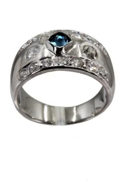 BAGUE TOURMALINE ET DIAMANTS -Castafiore Boutique bague tourmaline et diamants 494357