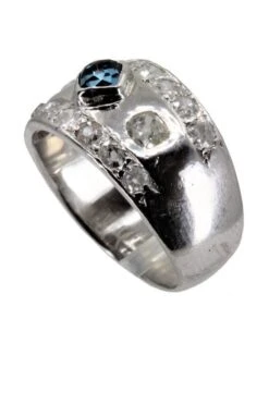 BAGUE TOURMALINE ET DIAMANTS -Castafiore Boutique bague tourmaline et diamants 624248