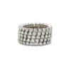 Bague Transformation Bracelet En Or Blanc Et Diamant -Castafiore Boutique bague transformation bracelet en or blanc et diamants 873418