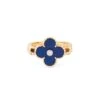 Bague VAN CLEEF & ARPELS "Alhambra" En Or Jaune, Lapis-lazuli Et Diamant