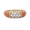 Miller Bague Van Cleef & Arpels "Philippine" En Or Jaune, Corail Rose Et Diamants. -Castafiore Boutique bague van cleef arpels philippine en or jaune corail rose et diamants 675956