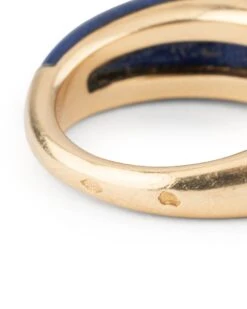 Bague VAN CLEEF & ARPELS "Philippine" En Or Jaune, Lapis Lazuli Et Diamants 10 Bague VAN CLEEF & ARPELS "Philippine" En Or Jaune, Lapis Lazuli Et Diamants -Castafiore Boutique bague van cleef arpels philippine en or jaune lapis lazuli et diamants 713203