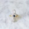Bague Volutes Diamants Et Saphir 21 Bague Volutes Diamants Et Saphir -Castafiore Boutique bague volutes diamants et saphir 627779