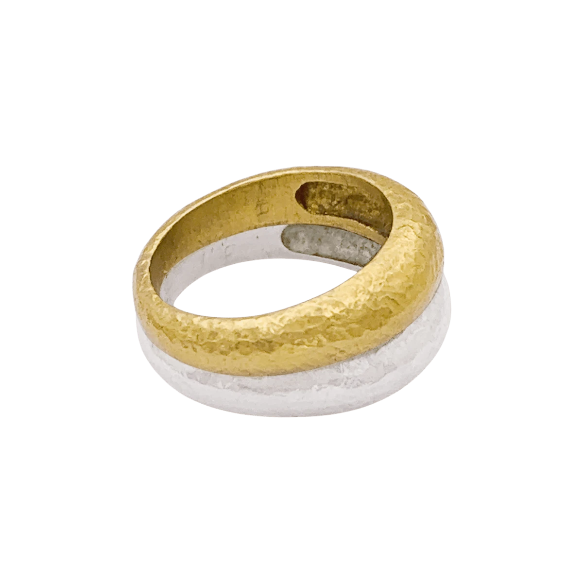 Miller Bagues Jonc ARTHUS-BERTRAND En Or Jaune Et Argent 5 Miller Bagues Jonc ARTHUS-BERTRAND En Or Jaune Et Argent – Image 5