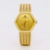 BAUME & MERCIER Montre Vintage Or Jaune Maille Tressée -Castafiore Boutique baume mercier montre vintage or jaune maille tressee 626449