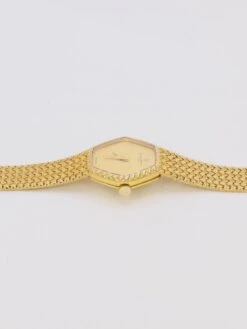 BAUME & MERCIER Montre Vintage Or Jaune Maille Tressée -Castafiore Boutique baume mercier montre vintage or jaune maille tressee 957982
