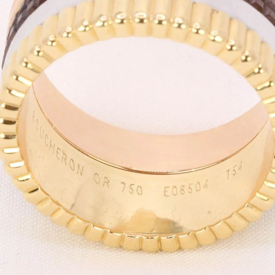 BOUCHERON Bague Quatre Classique Large 3 Ors 5 BOUCHERON Bague Quatre Classique Large 3 Ors – Image 5
