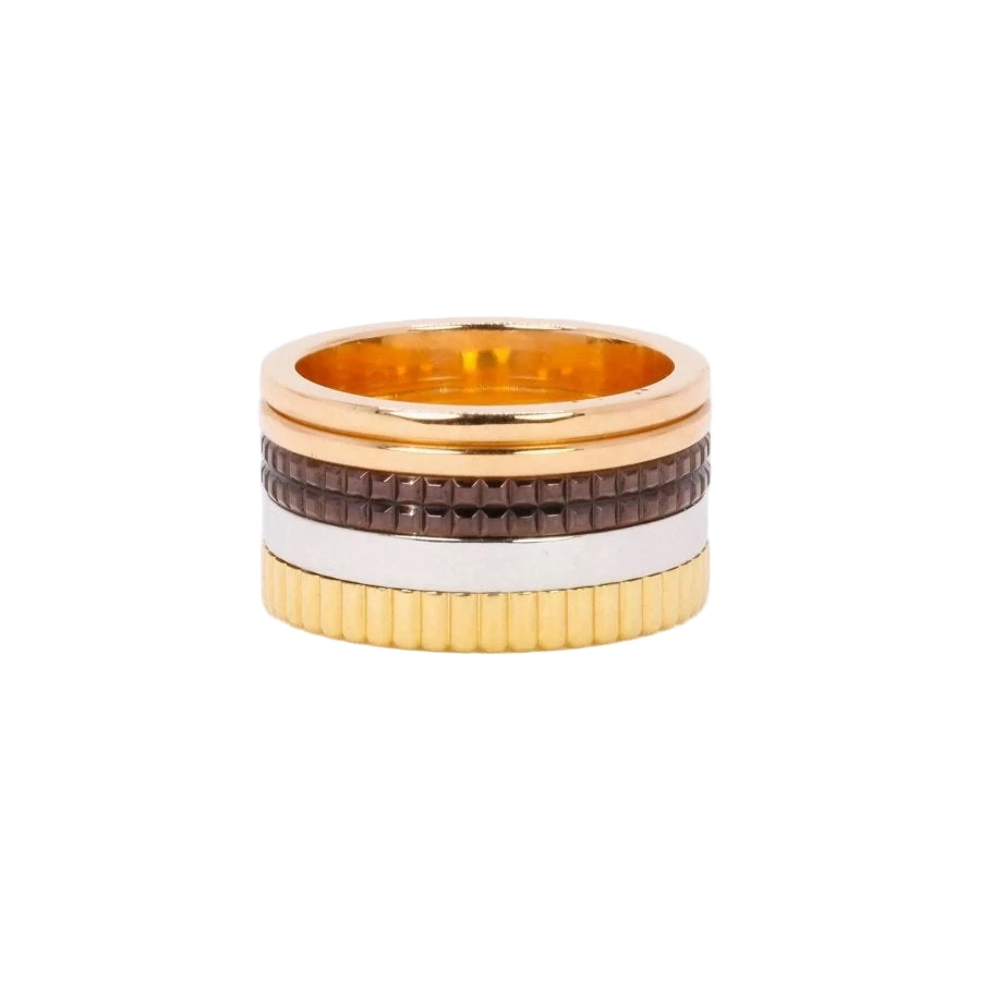 BOUCHERON Bague Quatre Classique Large 3 Ors 1 BOUCHERON Bague Quatre Classique Large 3 Ors