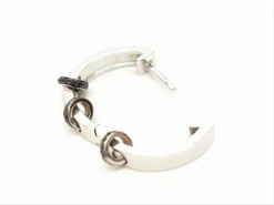 Boucle D'oreille Créole ASHERALI KNOPFER En Or Blanc Et Diamants 14 Boucle D'oreille Créole ASHERALI KNOPFER En Or Blanc Et Diamants -Castafiore Boutique boucle doreille creole asherali knopfer en or blanc et diamants 200615