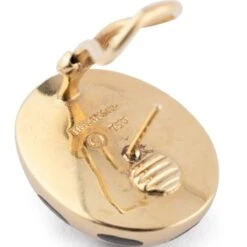 Boucles D'oreilles TIFFANY & CO. Par ANGELA CUMMINGS En Or Jaune Et Jade Noir -Castafiore Boutique boucle doreilles or jaune et jade noir angela cummings pour tiffany 885122