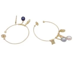 Miller Boucles D'oreille Créoles LOUIS VUITTON "Monogram" En Or Jaune Et Perles -Castafiore Boutique boucles doreille creoles louis vuitton monogram en or jaune et perles 615142