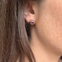 Boucles D’oreilles Améthystes 6 Boucles D’oreilles Améthystes -Castafiore Boutique boucles doreilles amethystes 356746