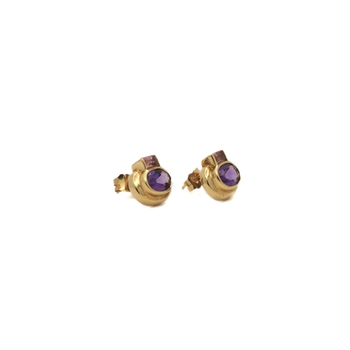 Boucles D’oreilles Améthystes 5 Boucles D’oreilles Améthystes – Image 5