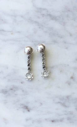 Boucles D'oreilles Art Déco Diamants -Castafiore Boutique boucles doreilles art deco diamants 379390