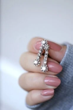 Boucles D'oreilles Art Déco Diamants -Castafiore Boutique boucles doreilles art deco diamants 403334