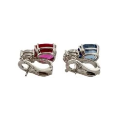 Boucles D'oreilles BOUCHERON En Or Blanc, Saphirs Et Diamants -Castafiore Boutique boucles doreilles boucheron en or blanc saphirs et diamants 617230