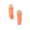 Boucles D'oreilles BOUCHERON Or Jaune, En Corail Et Diamants -Castafiore Boutique boucles doreilles boucheron or jaune en corail et diamants 585421