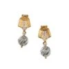 Boucles D'oreilles Boucheron Pendantes En Or Jaune, Perle Et Diamants -Castafiore Boutique boucles doreilles boucheron pendantes en or jaune perle et diamants 8046822