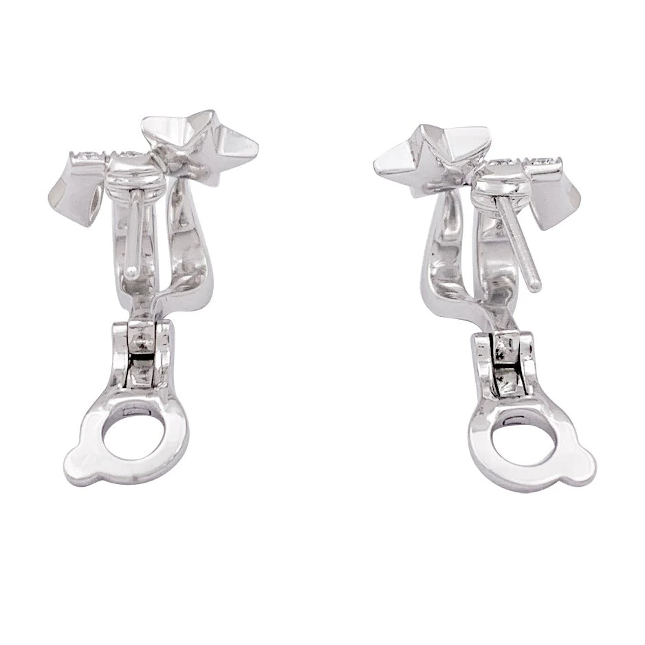 Miller Boucles D'oreilles CHANEL "Etoile Filante" En Or Blanc Et Diamants 5 Miller Boucles D'oreilles CHANEL "Etoile Filante" En Or Blanc Et Diamants – Image 5