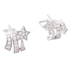 Miller Boucles D'oreilles CHANEL "Etoile Filante" En Or Blanc Et Diamants 8 Miller Boucles D'oreilles CHANEL "Etoile Filante" En Or Blanc Et Diamants -Castafiore Boutique boucles doreilles chanel etoile filante en or blanc et diamants 591622