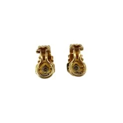 Boucles D'oreilles CHAUMET En Or Jaune Et Diamants -Castafiore Boutique boucles doreilles chaumet en or jaune et diamants 659278