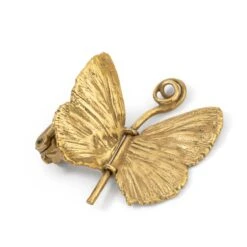 Boucles D'oreilles Clip CLAUDE LALANNE "Papillons" En Bronze Doré -Castafiore Boutique boucles doreilles clip claude lalanne papillons en bronze dore 672619