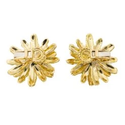 Boucles D'oreilles Clip En Or Jaune émeraude Et Diamant 12 Boucles D'oreilles Clip En Or Jaune émeraude Et Diamant -Castafiore Boutique boucles doreilles clip en or jaune emeraude et diamant 455853