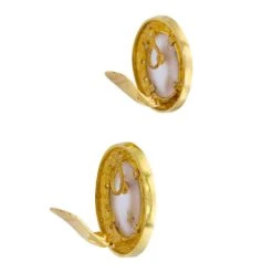 Miller Boucles D'oreilles Clip LALAOUNIS En Or Jaune, Diamants, Et Cristal De Roche -Castafiore Boutique boucles doreilles clip lalaounis en or jaune diamants et cristal de roche 887100