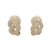 Miller Boucles D'oreilles Clip Pavées En Or Jaune Et Diamants -Castafiore Boutique boucles doreilles clip pavees en or jaune et diamants 483997
