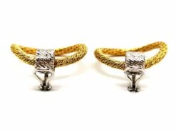 Boucles D'oreilles Clips Anneaux En 2 Ors 10 Boucles D'oreilles Clips Anneaux En 2 Ors -Castafiore Boutique boucles doreilles clips anneaux en 2 ors 283665