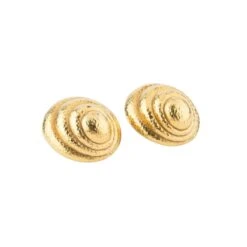 Boucles D'oreilles Clip David WEBB En Or Jaune -Castafiore Boutique boucles doreilles clips david webb en or jaune 860103