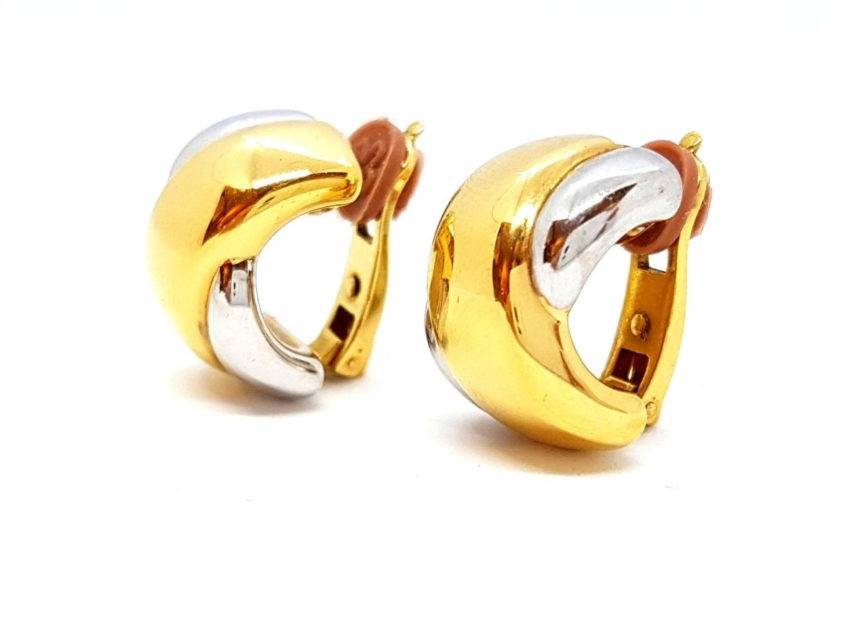 Boucles D'oreilles Clips En 2 Ors 8 Boucles D'oreilles Clips En 2 Ors – Image 8
