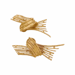 Miller Boucles D'oreilles Clips En Or Jaune Et Perles -Castafiore Boutique boucles doreilles clips en or jaune et perles 5249734