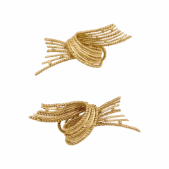 Miller Boucles D'oreilles Clips En Or Jaune Et Perles -Castafiore Boutique boucles doreilles clips en or jaune et perles 7720697