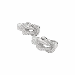 Miller Boucles D'oreilles Clips HERMÈS "Audierne" En Argent -Castafiore Boutique boucles doreilles clips hermes audierne en argent 547157