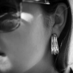 Boucles D'oreilles Clips HERMÈS En Argent -Castafiore Boutique boucles doreilles clips hermes en argent 883030