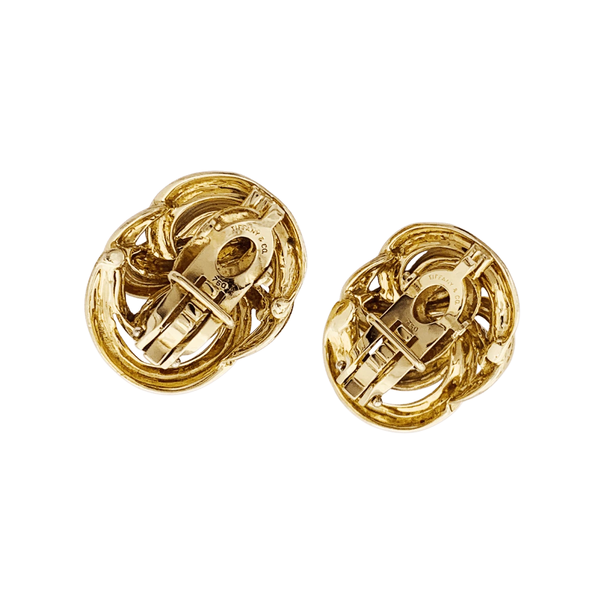 Miller Boucles D'oreilles Clips TIFFANY & CO En Or Jaune 4 Miller Boucles D'oreilles Clips TIFFANY & CO En Or Jaune – Image 4