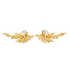Boucles D'oreilles Clou En Or Jaune Et Diamant 12 Boucles D'oreilles Clou En Or Jaune Et Diamant -Castafiore Boutique boucles doreilles clou en or jaune et diamant 474530
