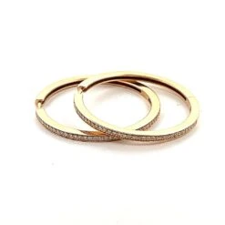 Boucles D'oreilles Créoles COURBET En Or Jaune Et Diamants 8 Boucles D'oreilles Créoles COURBET En Or Jaune Et Diamants -Castafiore Boutique boucles doreilles creoles courbet en or jaune et diamants 361929