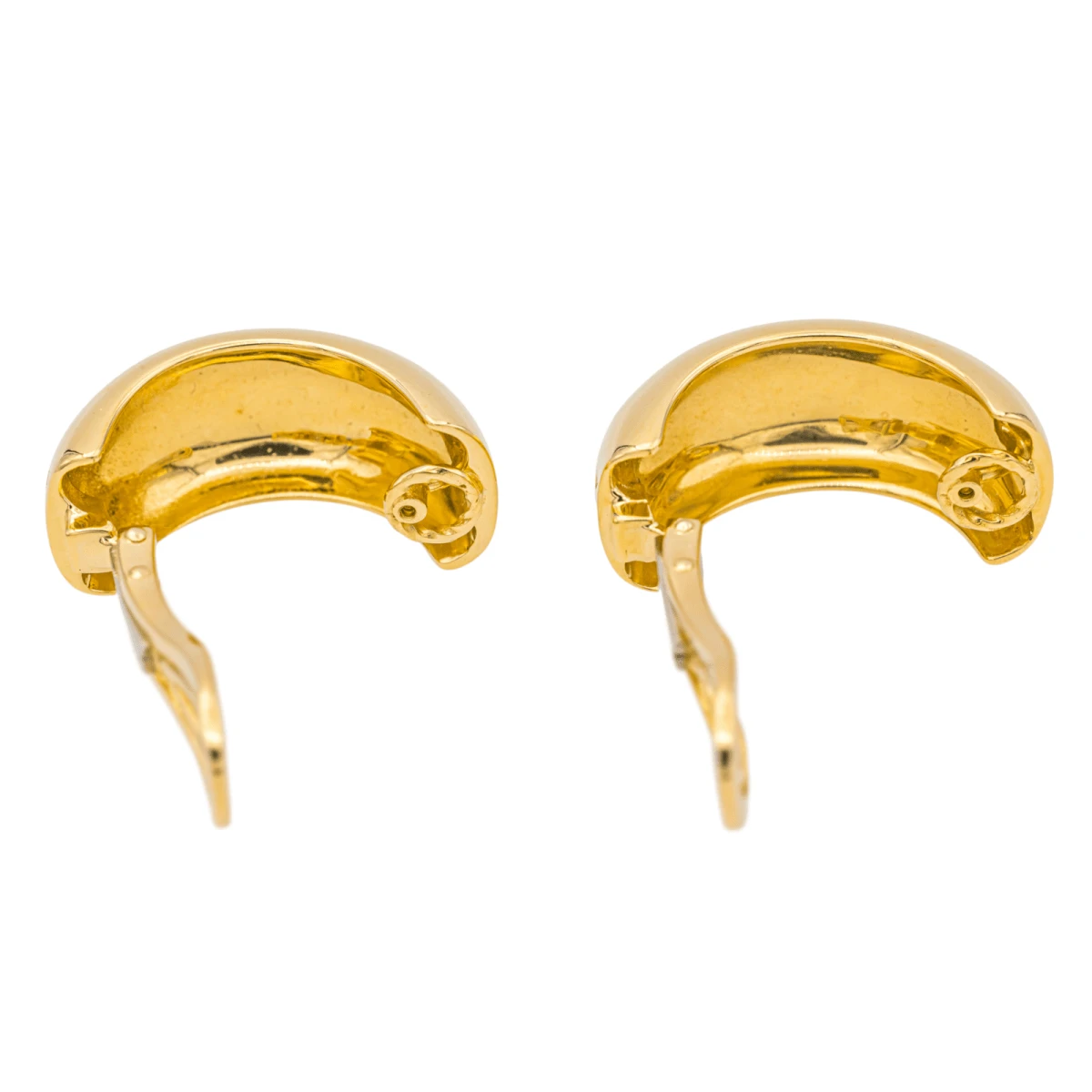 Boucles D'oreilles Créoles MAUBOUSSIN En Or Jaune 7 Boucles D'oreilles Créoles MAUBOUSSIN En Or Jaune – Image 7