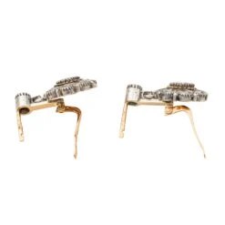 Boucles D'oreilles Dormeuses En Or Blanc Et Diamant 12 Boucles D'oreilles Dormeuses En Or Blanc Et Diamant -Castafiore Boutique boucles doreilles dormeuses en or blanc et diamant 413030