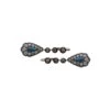 Boucles D'oreilles Dormeuses, Saphirs Et Diamants -Castafiore Boutique boucles doreilles dormeuses saphirs et diamants 944104