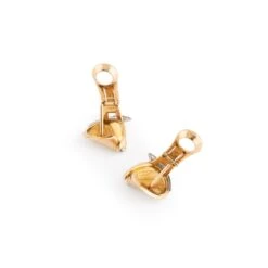 Boucles D'oreilles Cônes En Or Jaune Et Diamants 7 Boucles D'oreilles Cônes En Or Jaune Et Diamants -Castafiore Boutique boucles doreilles en or jaune et diamants 959923