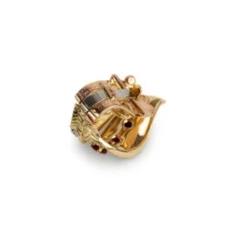 Boucles D'oreilles Clip VAN CLEEF & ARPELS "Feuillage" En Or Jaune, Rubis Et Diamants -Castafiore Boutique boucles doreilles feuillage van cleef arpels en or jaune rubis et diamants 976552