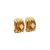 Boucles D'oreilles Clip FRED En Or Jaune Et Citrine -Castafiore Boutique boucles doreilles fred en or jaune et citrine 692139